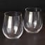 Riedel O Stemless Chardonnay/Viognier Glasses, Set of 2 on the table