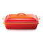 Pack Shot image of Le Creuset Stoneware Heritage Rectangular Dish with Lid, 33cm