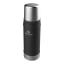 Stanley Classic Flask, 470ml - Black top view 