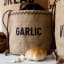 Kitchen Craft Natural Elements Hessian Preserving Bag with Blackout Lining - Garlic lifestyle