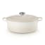 Le Creuset Signature 4.7 Litre Oval Cast Iron Casserole, 29cm Meringue