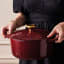 Le Creuset Signature 5.3 Litre Round Cast Iron Casserole, 26cm - Rhone 