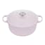 Le Creuset Signature 3.3 Litre Round Cast Iron Casserole, 22cm - Shallot