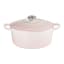 Le Creuset Signature 3.3 Litre Round Cast Iron Casserole, 22cm Shell Pink