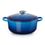 Le Creuset Classic 2.4 Litre Round Cast Iron Cocotte, 20cm - Azure