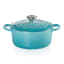 Le Creuset Signature Round Casserole, 18cm  - Caribbean Blue