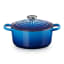 Le Creuset Classic 1.8 Litre Round Cast Iron Cocotte, 18cm - Azure