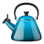 Le Creuset Kone Whistling Stovetop Kettle, 1.6L - Deep Teal