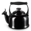 Le Creuset Traditional Whistling Stovetop Kettle, 2.1L - Shiny Onyx