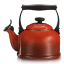 Le Creuset Traditional Stovetop Kettle, 2.1 Litre - Cherry product shot 
