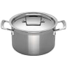 Le Creuset 3 Ply Stainless Steel Deep Casserole - 2.3 Litre, 18cm 