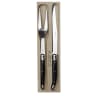 Laguiole by Andre Verdier Carving Set, Set of 2 - Black