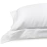 Linen Drawer Satin Stitch Egyptian Cotton Pillowcases, Set of 2 - Standard 