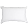 Linen House White Oxford Cotton Pillowcase, 250 Thread Count - Standard 