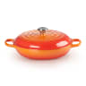 Le Creuset Signature 3.5 Litre Shallow Casserole, 30cm - Flame