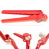 Dreamfarm Garject Lite Garlic Press - Red