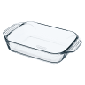 Pyrex Irresistible Optimum Glass Rectangular Roaster Dish - 2.1L 