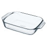 Pyrex Irresistible Optimum Glass Rectangular Roaster Dish - 2.9L 