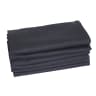 DSA Pure Cotton Napkins, Set of 6 - Black