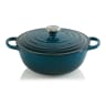 Le Creuset Signature Cast Iron Soup Pot, 26cm - Deep Teal