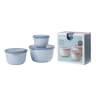 Mepal Cirqula Deep Bowl Set, 3-Piece - Nordic Blue