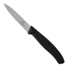 Victorinox Swiss Classic Serrated Paring Knife, 8cm - Black