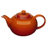 Le Creuset Stoneware Classic Teapot, 1.3L - Flame