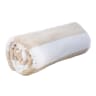 Terry Lustre Velour Striped Pool Towel - Stone