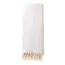 The Cotton Company Herringbone Throw - Sand