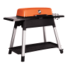 Everdure by Heston Blumenthal Furnace 3 Burner Gas Braai with Stand - Orange