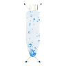 Brabantia Ironing Board With Steam Iron Rest, 124cm x 38cm - Ice Water