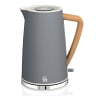 Swan Nordic Cordless Kettle, 1.7L - Grey