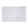 Terry Lustre Waffle Weave Bath Mat, 60cm x 80cm - White