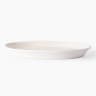 Mervyn Gers Glazed Stoneware Oval Platter, 25cm - Alabaster