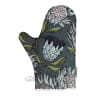 aLove Supreme Single Oven Glove - Protea Blue on Gunmetal