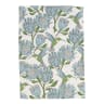 aLove Supreme Cotton Tea Towel - Protea Blue on White