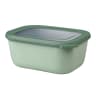 Mepal Cirqula Deep Rectangular Multi Bowl, 1.5L - Nordic Sage