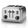 Cuisinart 4-Slice Toaster, 1800W - Brushed Stainless Steel