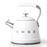 Smeg Whistling Stovetop Kettle, 2.3L - White