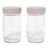 Crushgrind Vaasa Spice Jar, Set of 2 - Crushgrind Off-white