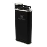 Stanley The Easy Fill Wide Mouth Hip Flask, 230ml - Matte Black Pebble 
