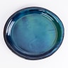Mervyn Gers Glazed Stoneware Platter With Lip - Rockpool