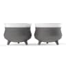 Sengetti Mini Potjie Pot, Set of 2 - Charcoal