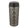 Snappy Diamond Double Wall Stainless Steel Tumbler - Charcoal
