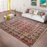 Fotakis Rugs & Floors Revival Printed Red Polyester Rug - 200cm x 300cm 