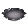 Le Creuset Stoneware Ruffle Serving Platter, 36cm - Flint