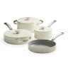 Wolstead Mineral Ceramic Non-Stick Cookware, Set of 4 - Ivory