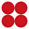 Le Creuset 1925 Coasters, Set of 4 - Cerise
