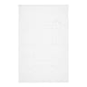 Amelia Jackson Bobbles Rag Rug Bath Mat, 60cm x 90cm - White