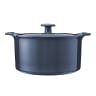 Maxwell & Williams Indulgence Round Casserole, 1.3L - Slate Blue